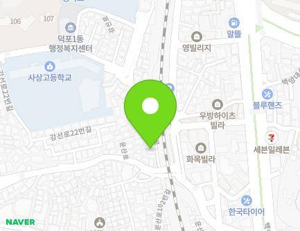 부산광역시 사상구 강선로 54-2 (덕포동) 지도