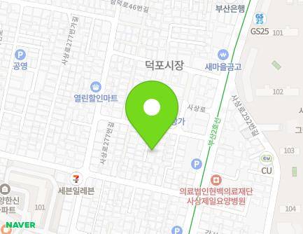 부산광역시 사상구 사상로285번길 15-5 (덕포동) 지도