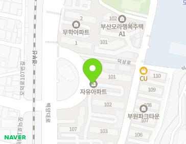 부산광역시 사상구 백양대로 820 (덕포동, 자유아파트) 지도