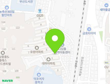 부산광역시 사상구 사상로310번길 80 (덕포동, 재능어린이집) 지도