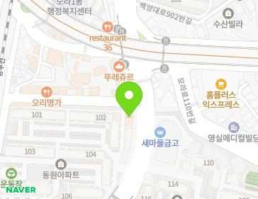 부산광역시 사상구 백양대로 887 (모라동, 모라동원타운) 지도