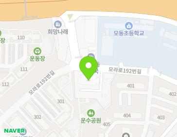 부산광역시 사상구 모라로192번길 24 (모라동, 모라주공영구임대아파트) 지도