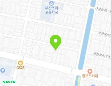 부산광역시 사상구 낙동대로1384번길 78 (삼락동) 지도