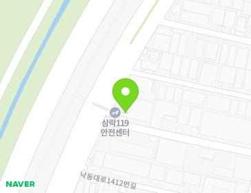 부산광역시 사상구 낙동대로 1422 (삼락동) 지도