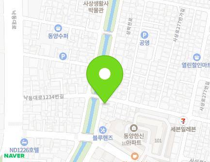 부산광역시 사상구 사상로277번길 65 (삼락동, 사랑어린이집) 지도