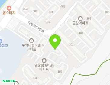 부산광역시 사상구 대동로64번길 36 (엄궁동, 삼성타워아파트) 지도