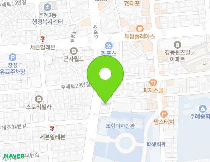 부산광역시 사상구 주례로 29-1 (주례동) 지도