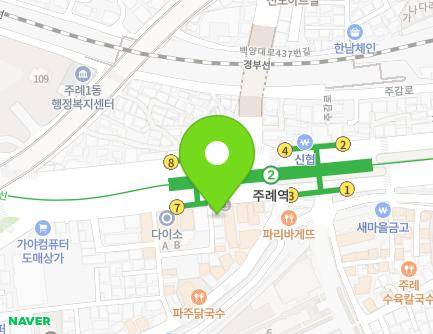 부산광역시 사상구 가야대로 274-3 (주례동) 지도