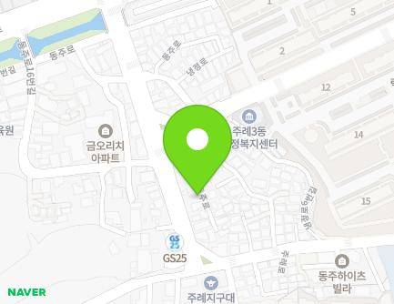 부산광역시 사상구 동주로 15-10 (주례동) 지도