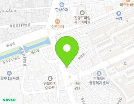 부산광역시 사상구 동주로 9 (주례동) 지도