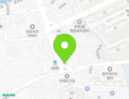 부산광역시 사상구 동주로 27 (주례동) 지도