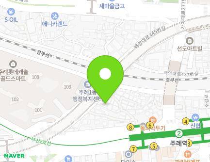 부산광역시 사상구 가야대로255번길 20-1 (주례동) 지도