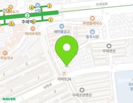 부산광역시 사상구 냉정로 41-6 (주례동) 지도