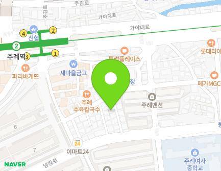 부산광역시 사상구 냉정로 49-9 (주례동) 지도