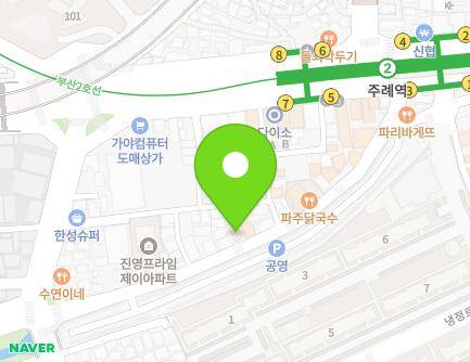 부산광역시 사상구 가야대로282번길 40 (주례동) 지도