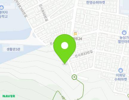 부산광역시 사상구 진사로 86 (주례동) 지도