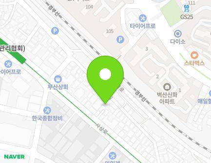 부산광역시 사상구 사상로46번길 35-1 (주례동) 지도