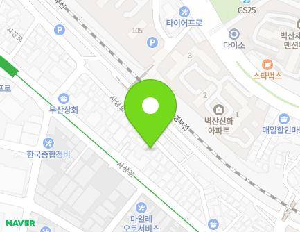 부산광역시 사상구 사상로46번길 29 (주례동) 지도