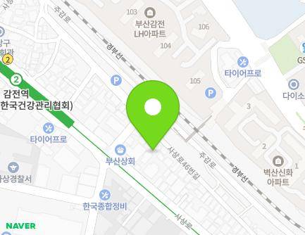 부산광역시 사상구 사상로46번길 49-1 (주례동) 지도