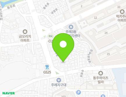 부산광역시 사상구 동주로 15-19 (주례동) 지도