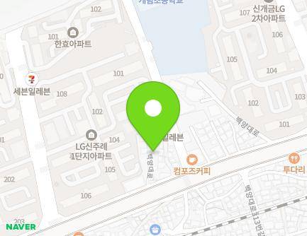 부산광역시 사상구 백양대로 326-12 (주례동) 지도