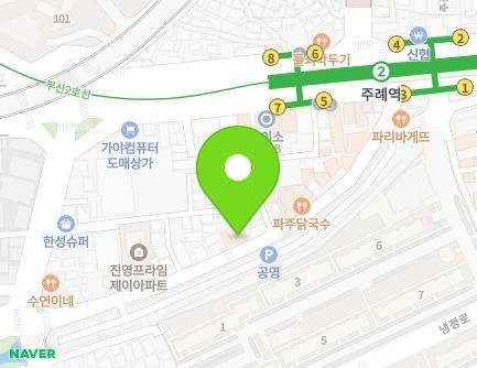 부산광역시 사상구 가야대로282번길 38 (주례동) 지도