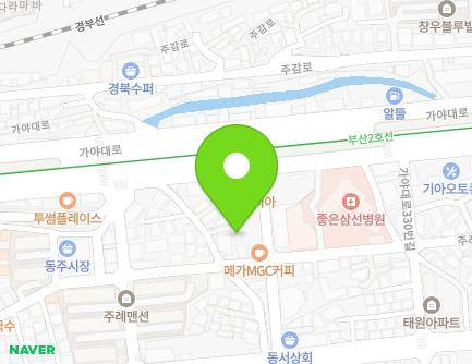 부산광역시 사상구 가야대로310번길 13-1 (주례동) 지도