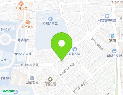 부산광역시 사상구 진사로36번길 43 (주례동, 혜현어린이집) 지도