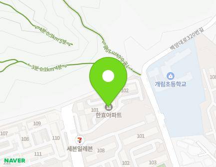 부산광역시 사상구 백양대로342번길 50 (주례동, 주례한효아파트) 지도