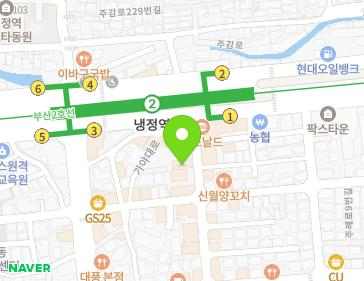 부산광역시 사상구 가야대로366번길 8 (주례동, 새마을금고) 지도