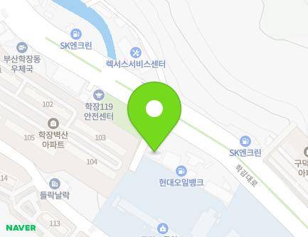 부산광역시 사상구 학감대로 77 (학장동, 대일인쇄) 지도