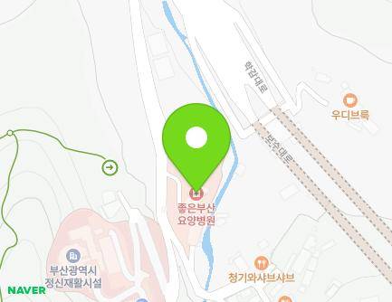 부산광역시 사상구 학감대로39번길 67 (학장동, 좋은부산요양병원) 지도