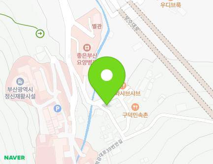 부산광역시 사상구 학감대로39번안길 17 (학장동, 한국관) 지도