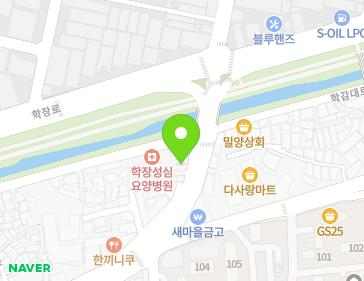 부산광역시 사상구 대동로 155 (학장동) 지도