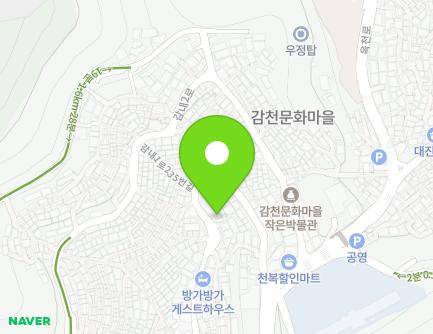 부산광역시 사하구 감내1로 230-1 (감천동) 지도