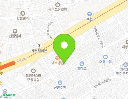 부산광역시 사하구 사하로198번길 41 (괴정동, 괴정중앙교회) 지도