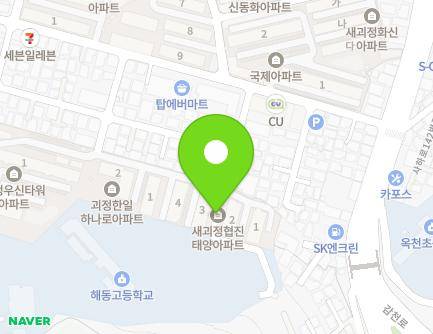 부산광역시 사하구 사하로141번나길 11-6 (괴정동, 새괴정협진태양아파트) 지도