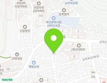 부산광역시 사하구 낙동대로234번길 48 (괴정동, 예원어린이집) 지도