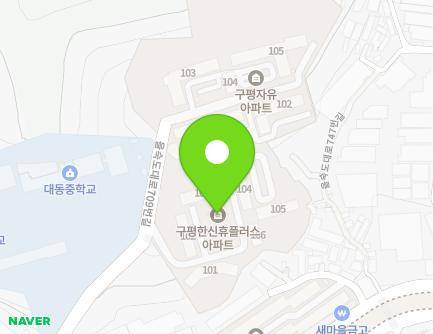 부산광역시 사하구 을숙도대로709번길 22 (구평동, 부산구평동한신휴플러스아파트) 지도