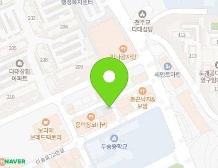 부산광역시 사하구 다송로68번길 19 (다대동) 지도