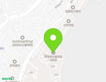 부산광역시 사하구 승학로71번길 60 (당리동, 부영벽산블루밍) 지도