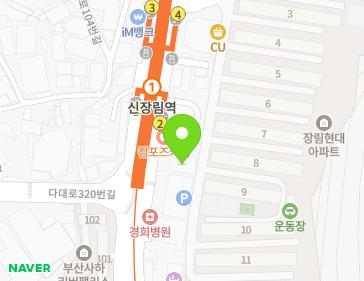 부산광역시 사하구 다대로 315 (장림동) 지도