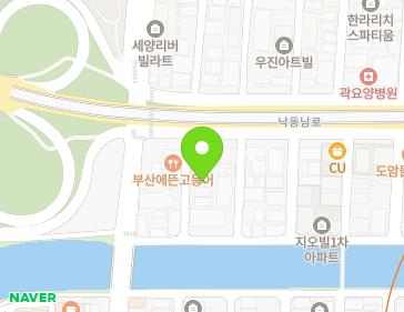 부산광역시 사하구 낙동남로 1348-1 (하단동) 지도