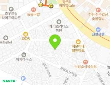 부산광역시 사하구 낙동대로457번안길 18 (하단동) 지도
