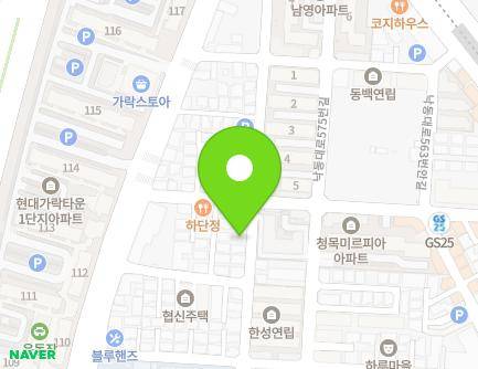 부산광역시 사하구 하신번영로380번길 52 (하단동, 현대캐슬) 지도