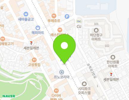 부산광역시 사하구 낙동남로 지하1415 (하단동, 하단역) 지도