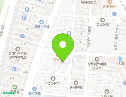 부산광역시 사하구 낙동대로549번길 57-3 (하단동, 한빛원룸) 지도