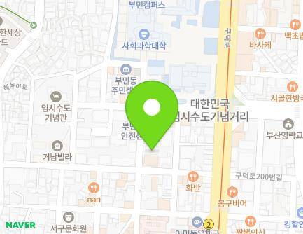 부산광역시 서구 임시수도기념로 21-25 (부민동2가, 올리브레지던스) 지도