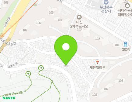 부산광역시 서구 해돋이로378번길 43-5 (서대신동2가, 성일주택) 지도