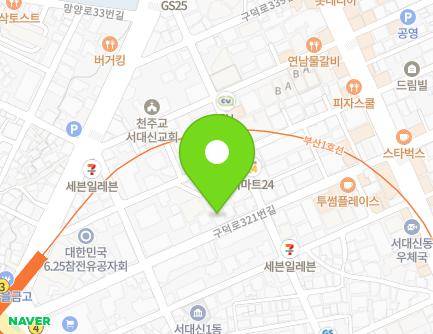 부산광역시 서구 구덕로321번길 38 (서대신동3가) 지도